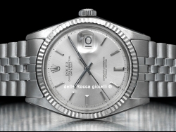 Rolex Datejust 36 Argento Jubilee Silver Lining 1601